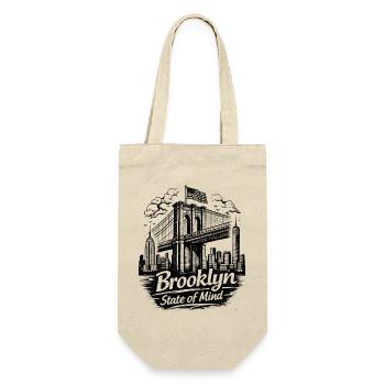 Brooklyn State of Mind Bridge New York NYC - Gift Bag for Bottles - nature - Front