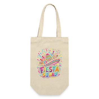 Fiesta Squad Sombrero Burst - Geschenkbeutel für Flaschen - Natur - Vorne
