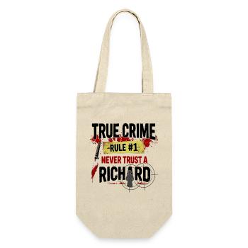 True Crime Richard - Gift Bag for Bottles - nature - Front