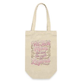 Vet Tech Mom The Idol The Animal Health Specialist - Gift Bag for Bottles - nature - Front
