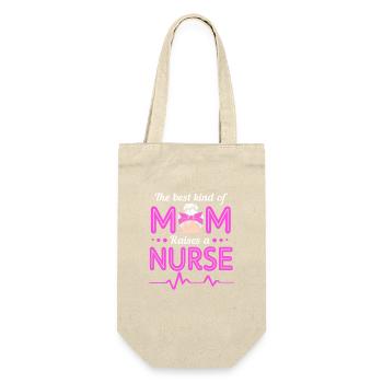 Hospital Nursing Nurse Gift - Gift Bag for Bottles - nature - Front