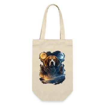 Moon Beagle Night Magic Beagle - Gift Bag for Bottles - nature - Front