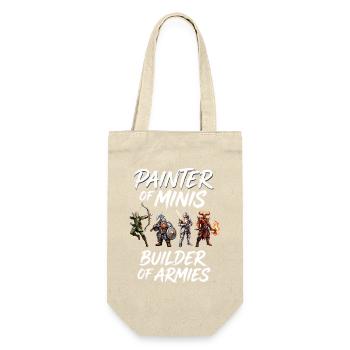 Malmaster Minis – Builder of the Armies - Gift Bag for Bottles - nature - Front
