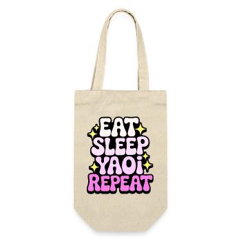 Mange, dors, Yaoi, répète. - Sac à bouteille - nature - Devant