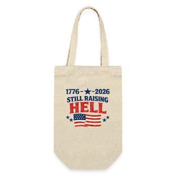1776-2026 Toujours en train de faire le scandale 4 juillet aux États-Unis - Sac à bouteille - nature - Devant