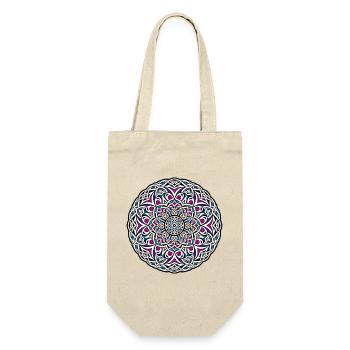Beltane Mandala May Day Celebrations Pagan - Gift Bag for Bottles - nature - Front