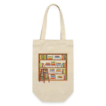 Il n’existe pas de trop de livres drôles - Sac à bouteille - nature - Devant