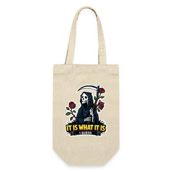 Grim Reaper with Roses Meme - Gift Bag for Bottles - nature - Front