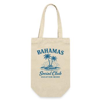 Bahamas Social Club Vacation Mode - Gift Bag for Bottles - nature - Front