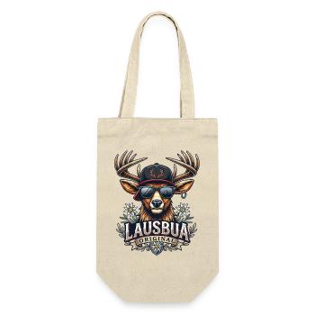 Kids Lausbua T-Shirt Men's Traditional Shirt Boys - Gift Bag for Bottles - nature - Front
