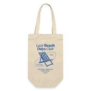 Lazy Beach Days Shirt Summer Vibes Club - Gift Bag for Bottles - nature - Front