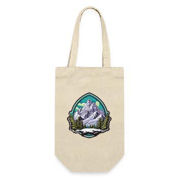 Berge Mountains - Gift Bag for Bottles - nature - Front