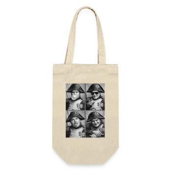 Napoleon Grimace Play Collage - Gift Bag for Bottles - nature - Front