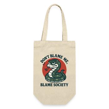 Don't Blame Me Snake - Gift Bag for Bottles - nature - Front