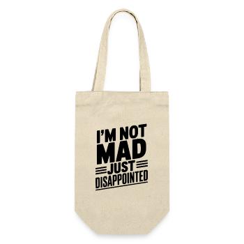 Je ne suis pas en colère, juste déçu - Sac à bouteille - nature - Devant