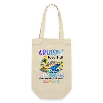 Cruisin Together Caribbean 2027 - Gift Bag for Bottles - nature - Front