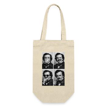Bande photo d’Edgar Allan Poe - Sac à bouteille - nature - Devant