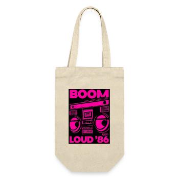 Boom Loud '86 Boombox Neon - Gift Bag for Bottles - nature - Front