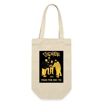 Pass the Mic '94 – Circle - Gift Bag for Bottles - nature - Front