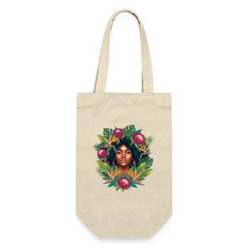 Portrait de la Fleur Tropicale - Sac à bouteille - nature - Devant