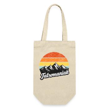 Tatromaniak Mountain Sunset Retro - Geschenkbeutel für Flaschen - Natur - Vorne