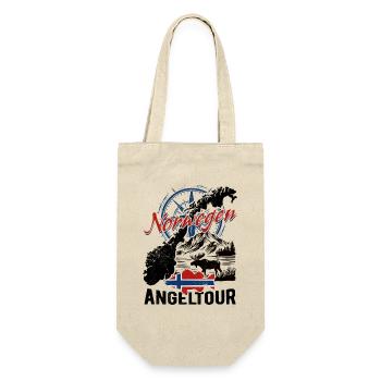 Voyage de pêche en Norvège - Cadeau de pêcheur - Sac à bouteille - nature - Devant