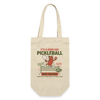 Pickleball funny player pickle ball love Ace The - Gift Bag for Bottles - nature - Front
