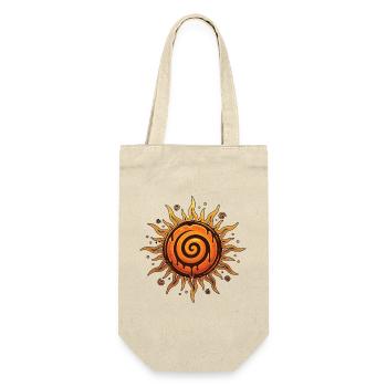 Litha Pagan Summer Solstice Midsummer Midsommar - Gift Bag for Bottles - nature - Front