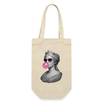 Héra avec du chewing-gum et des lunettes de soleil - Sac à bouteille - nature - Devant