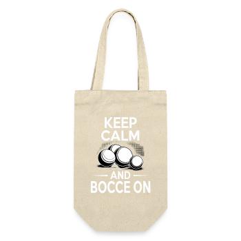 Boccia King Precision Passion - Gift Bag for Bottles - nature - Front