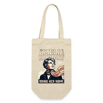 Amelia Earhart – Bring Her Home - Gift Bag for Bottles - nature - Front
