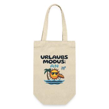 Holiday Mode On Beach Sun Sea Outfit - Gift Bag for Bottles - nature - Front