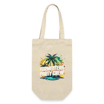 Équipe de la fête de Formentera - Sac à bouteille - nature - Devant