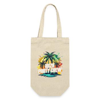 Ibiza Party Crew - Gift Bag for Bottles - nature - Front