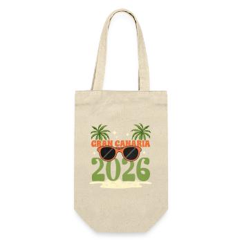 Gran Canaria 2026 - Gift Bag for Bottles - nature - Front
