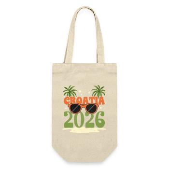 Croatia 2026 - Gift Bag for Bottles - nature - Front