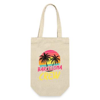 Barcelona Crew - Gift Bag for Bottles - nature - Front