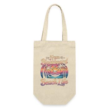 Retired Teacher From Blackboard To Beach Educator - Gift Bag for Bottles - nature - Front