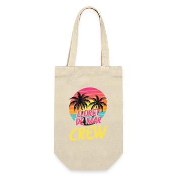 Lloret De Mar Crew - Geschenkbeutel für Flaschen - Natur - Vorne