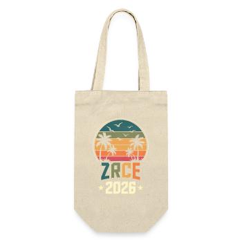 Zrce Party 2026 - Geschenkbeutel für Flaschen - Natur - Vorne