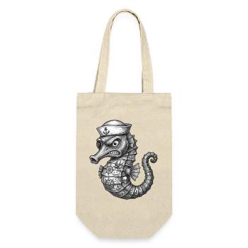 Captain Seahorse is in a bad mood today - Gift Bag for Bottles - nature - Front