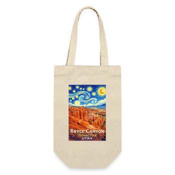 Bryce Canyon National Park, Utah Starry Night - Gift Bag for Bottles - nature - Front