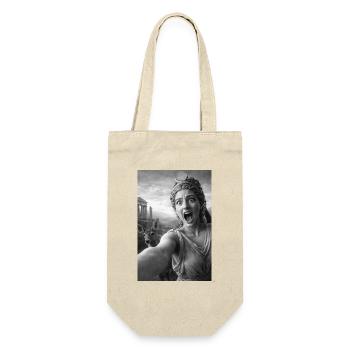 Artemis Selfie with a Deer - Gift Bag for Bottles - nature - Front