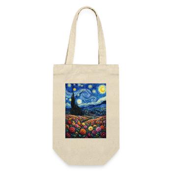 Dahlia Starry Night - Gift Bag for Bottles - nature - Front