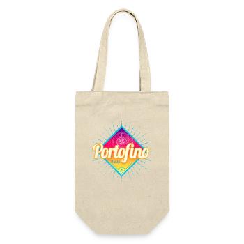 Portofino en Ligurie, Italie, souvenir vintage - Sac à bouteille - nature - Devant