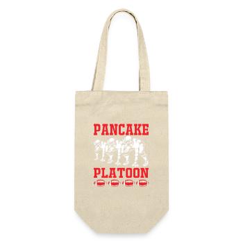 American Football Lineman - Gift Bag for Bottles - nature - Front