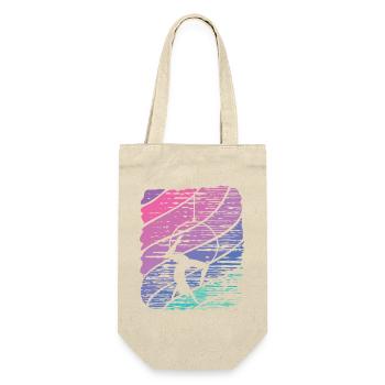 Aerialist Vintage Aerial Ring Lyra Air Ring - Gift Bag for Bottles - nature - Front