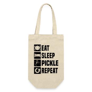 Pickleball Sports Gift for Pickleball Scene Fans - Gift Bag for Bottles - nature - Front