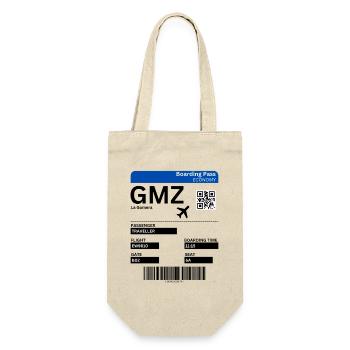 Flight Ticket La Gomera Holiday Canary Islands Idea - Gift Bag for Bottles - nature - Front