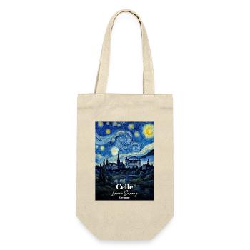 Celle Germany Sternennacht - Geschenkbeutel für Flaschen - Natur - Vorne